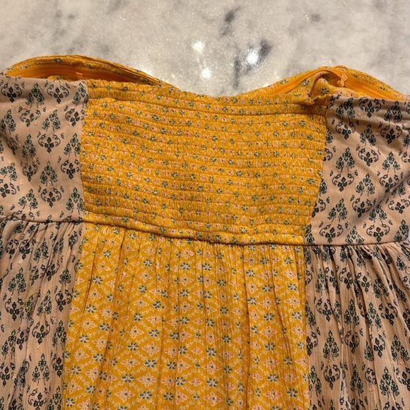 Free People Across The Sea Tunic Top Citrus yellow size medium - Picture 9 of 16